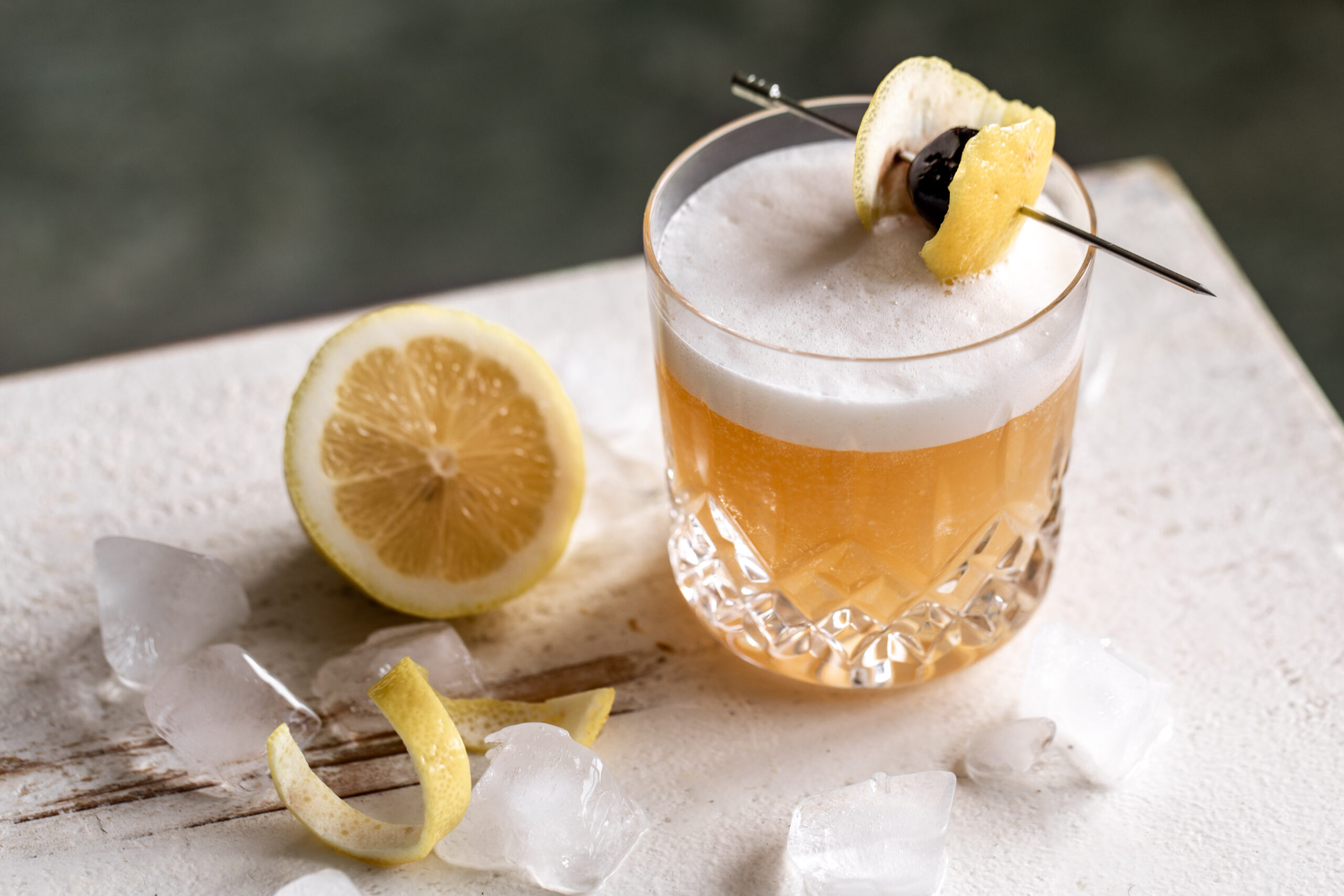 Amaretto Sour with a Twist